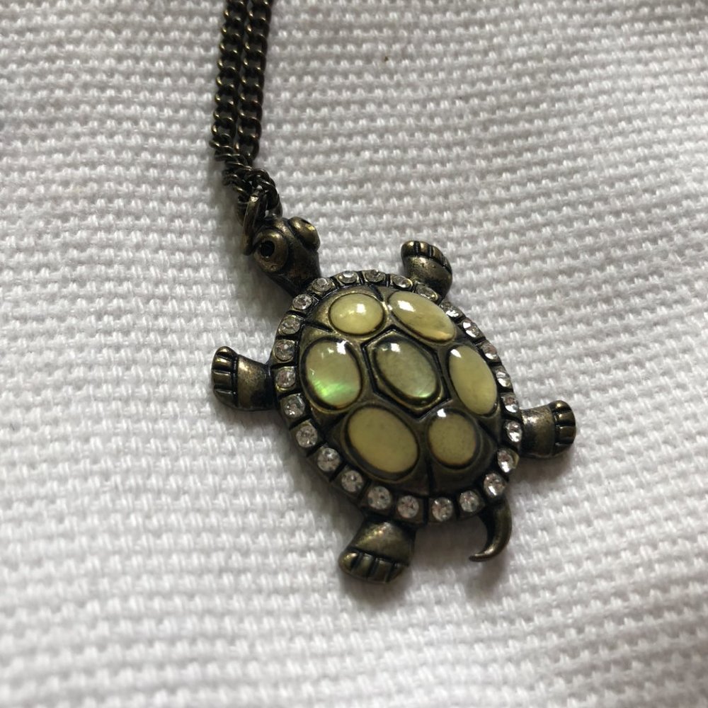 2/$15 Turtle Pendant Necklace